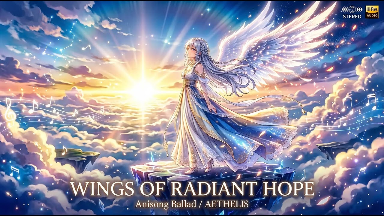 🎧AI Anime Music | Wings of Radiant Hope | NEXTERZ🎶