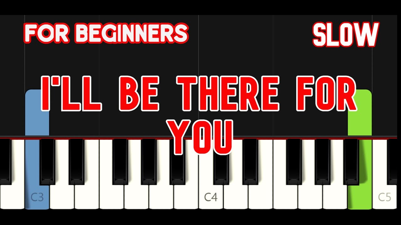I'LL BE THERE FOR YOU [ HD ] - MICHAEL W. SMITH | EASY PIANO