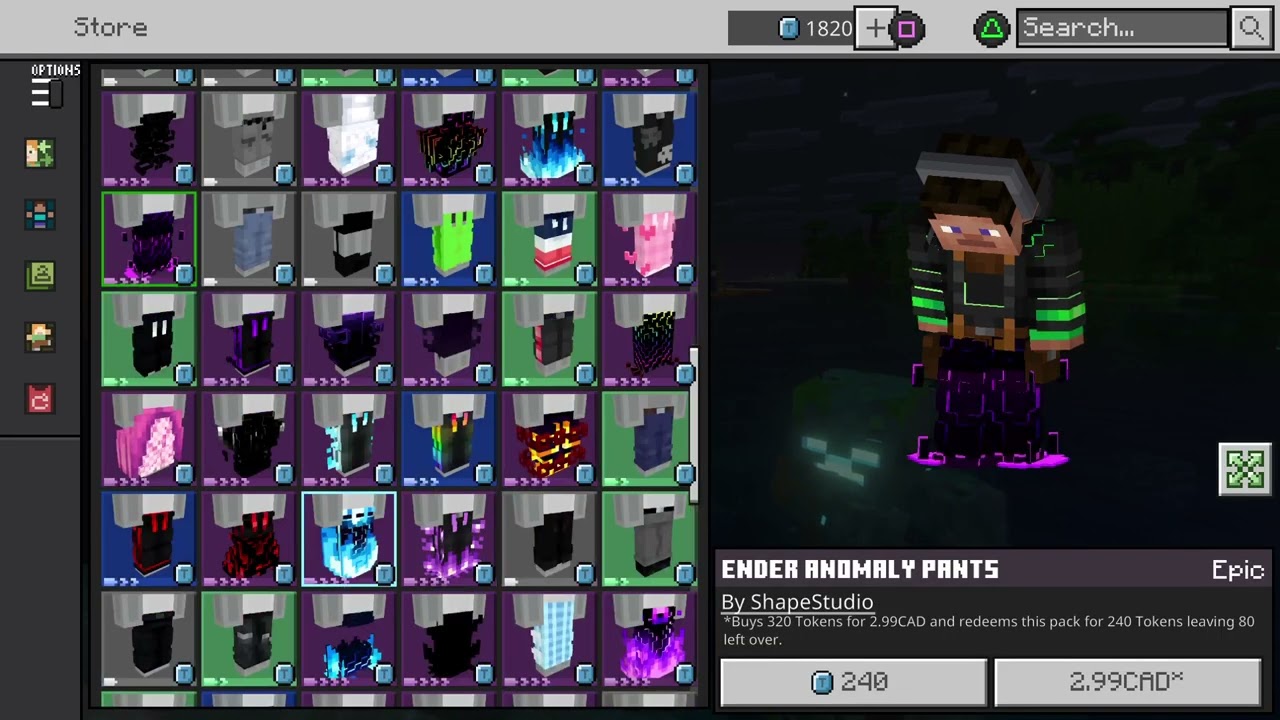 Customizing our Minecraft Character