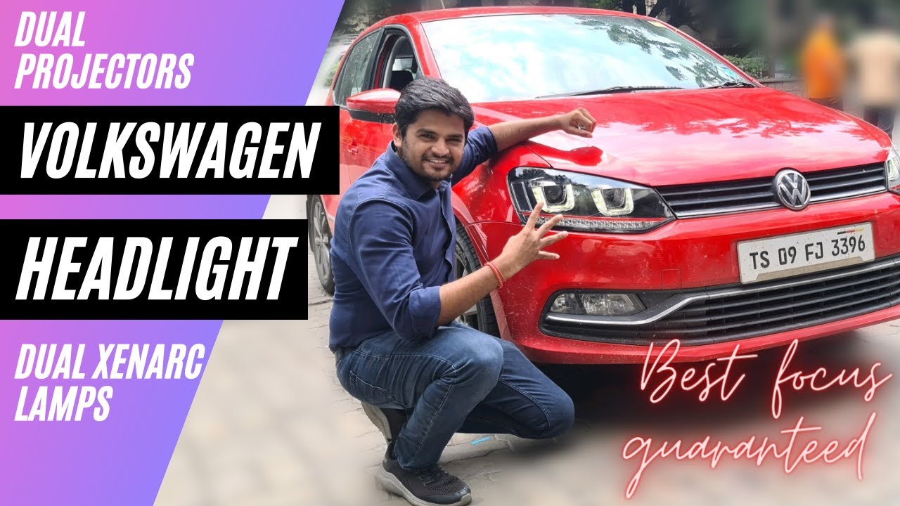 POLO VENTO AMEO HEADLIGHTS UPGRADE || DUAL PROJECTORS || DUAL XENARC LAMPS || BEST FOCUS 