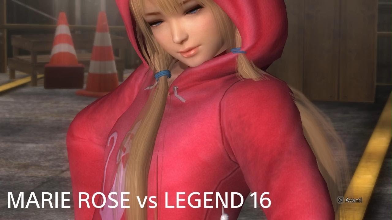 DEAD OR ALIVE 5 Last Round - MARIE ROSE vs LEGEND 16