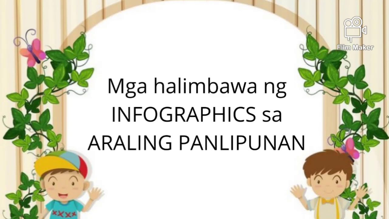 Mga halimbawa ng INFOGRAPHICS sa Araling Panlipunan