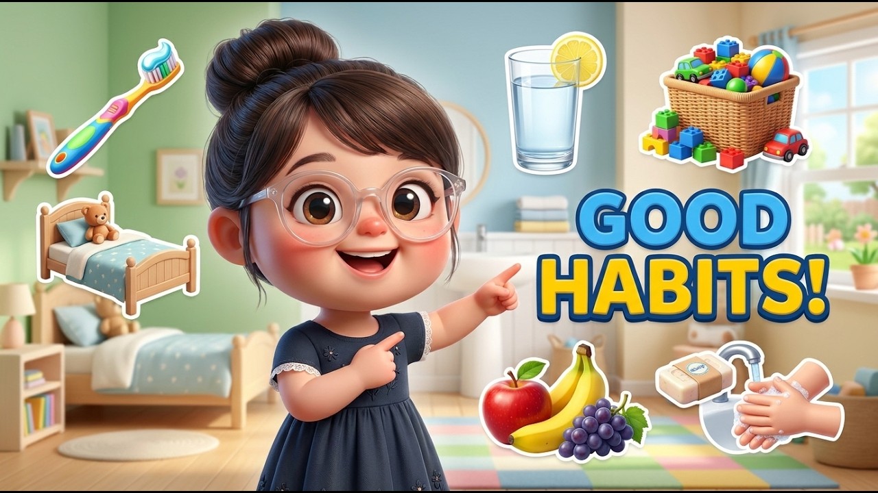 Полезные привычки для детей 🌟 | Изучаем здоровые и полезные привычки для детей