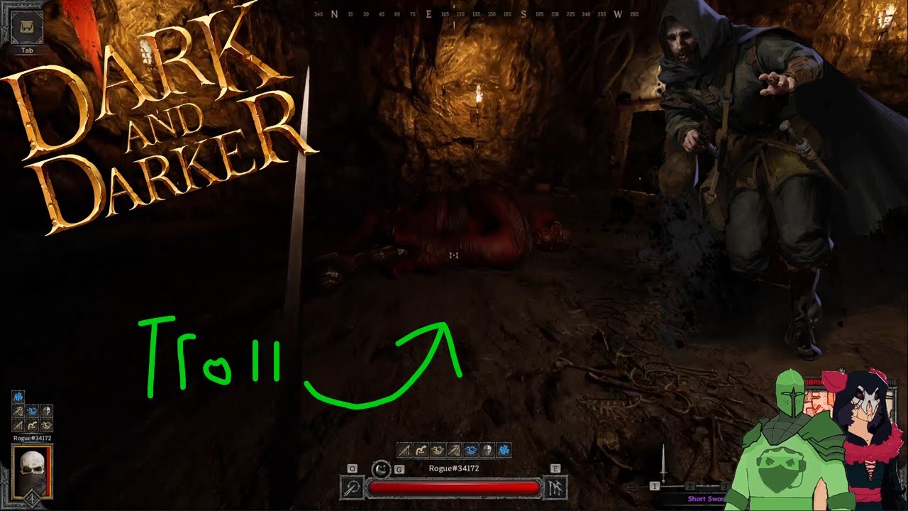 High Roller Goblin Cave Maxed out Rogue Cave Troll Kills (Tutorial Kinda) - Dark and Darker