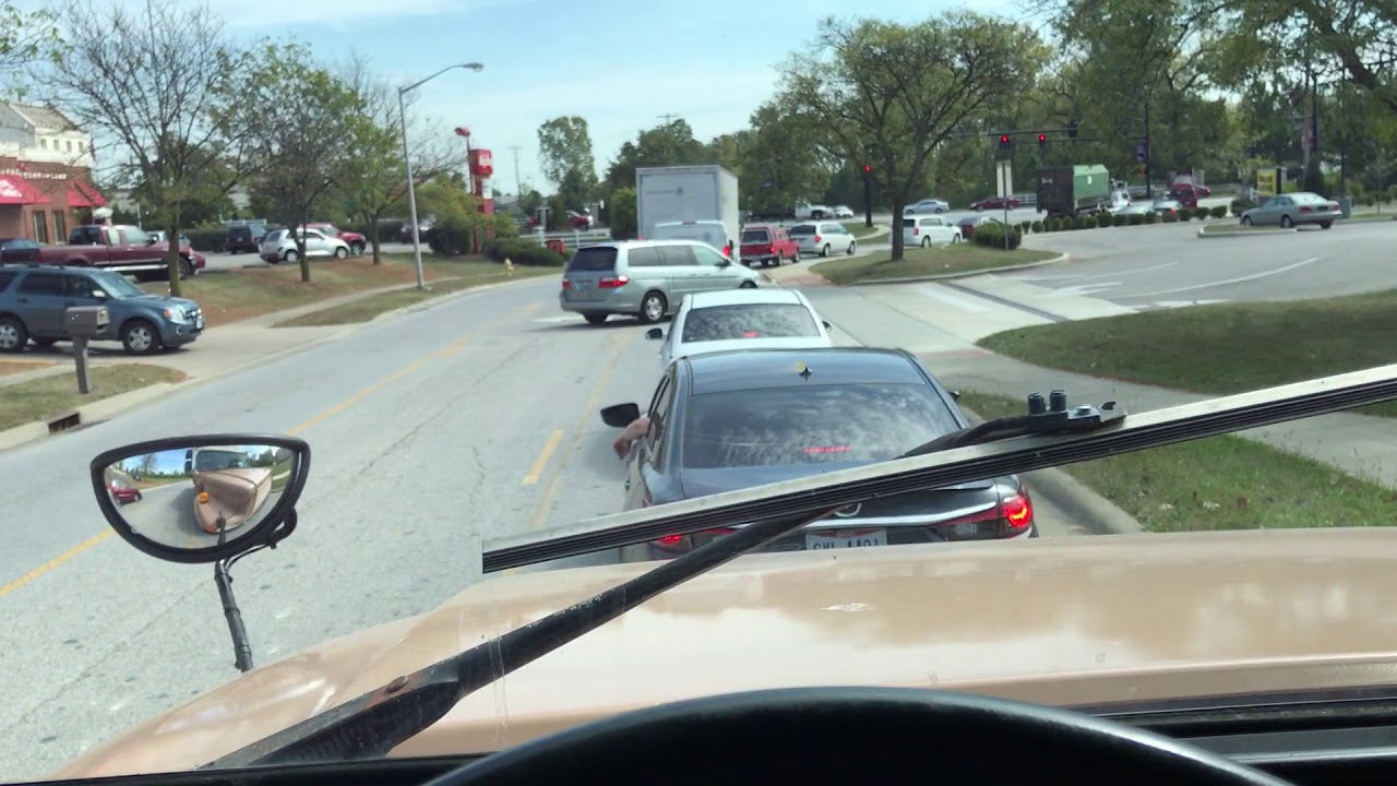 Driving the international DT360 AT545 school bus - transmission modulator test