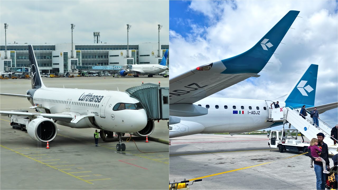 TRIP REPORT | Lufthansa & Air Dolomiti [Business] A320neo & E195 | OSL-MUC-BLQ | LH2457 & EN8240