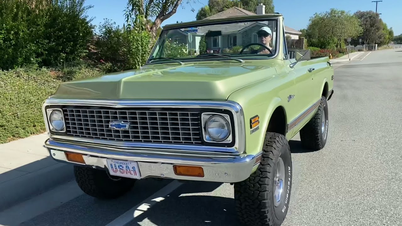 1971 Chevy Blazer K5 4x4 SOLD 951.348.5794