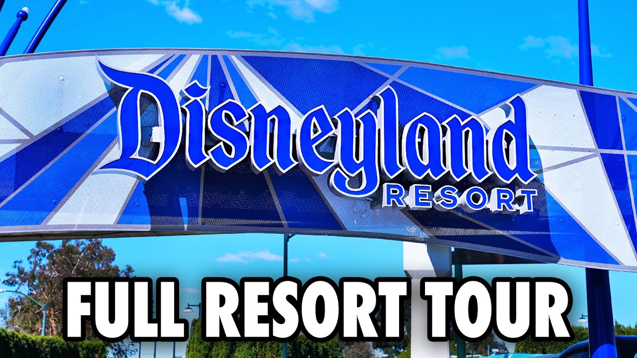 Disneyland 2024 - 2 Parks, 3 Hotels, Entire Resort Walkthrough [4K POV]