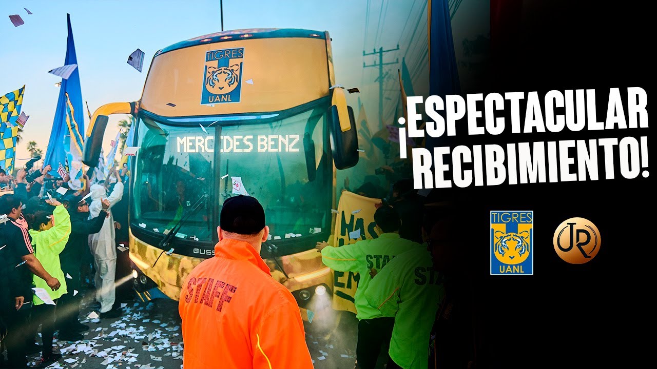  ¡ESPECTACULAR recibimiento a Tigres! | Tigres vs Xolos