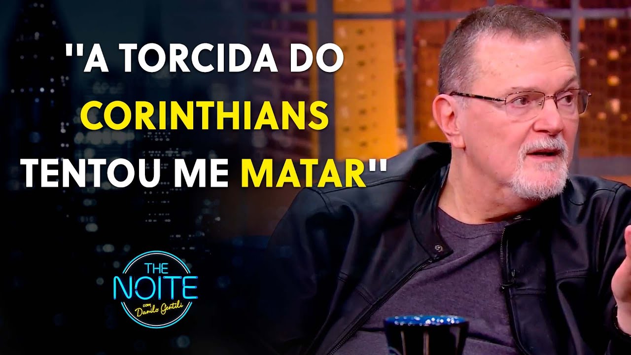 Chico Lang foi amea&ccedil;ado com uma arm4 por um torcedor corinthiano | The Noite (26/09/22)