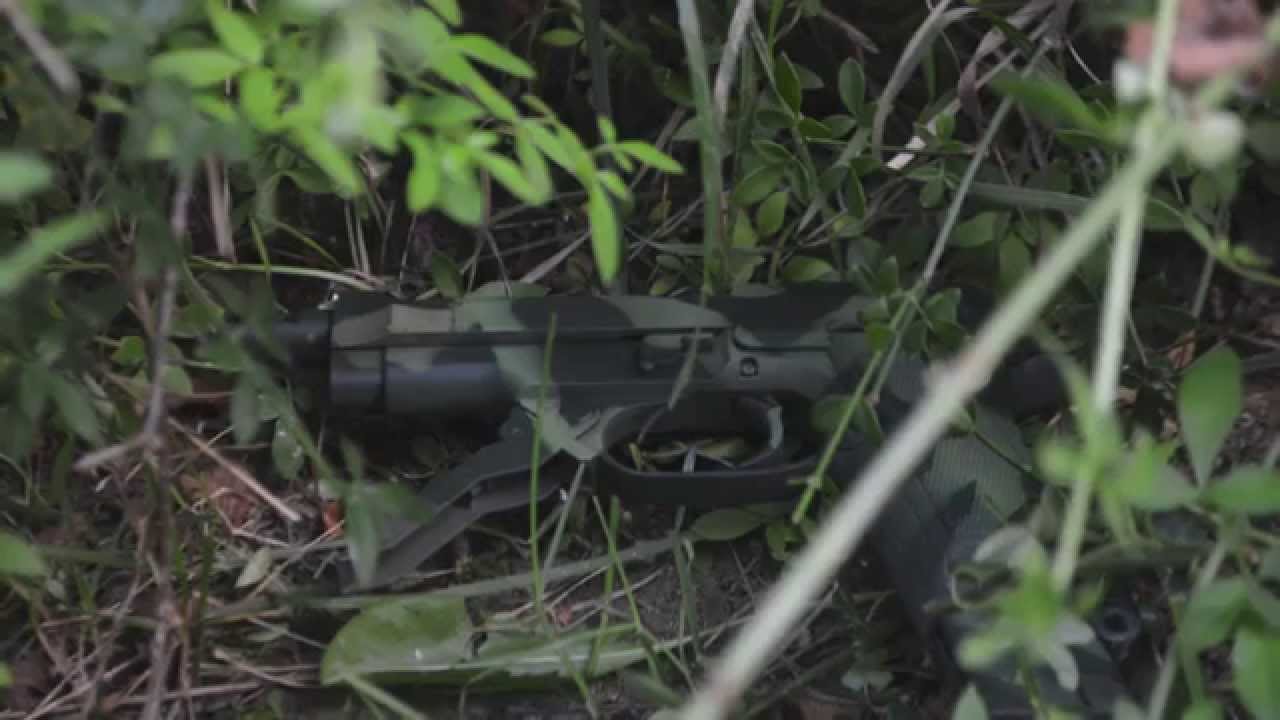 (Airsoft) M93R Paint Job - Summer Forest