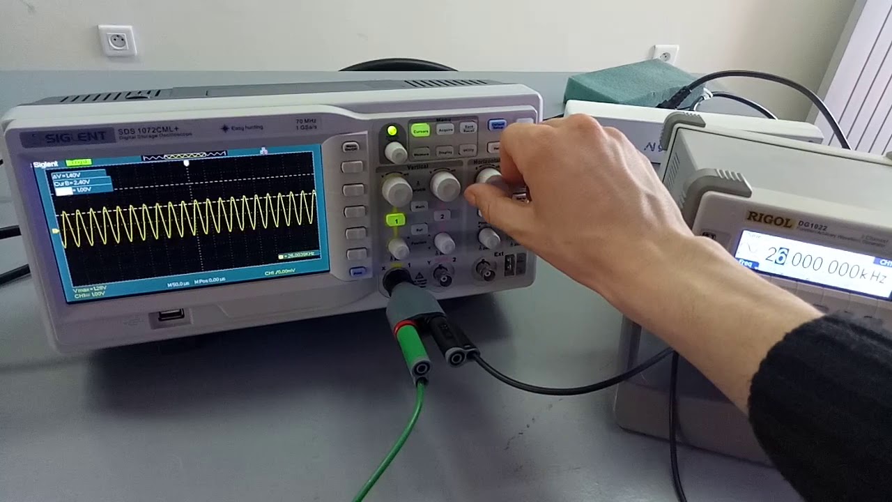 filtres RC : passe bas et passe haut