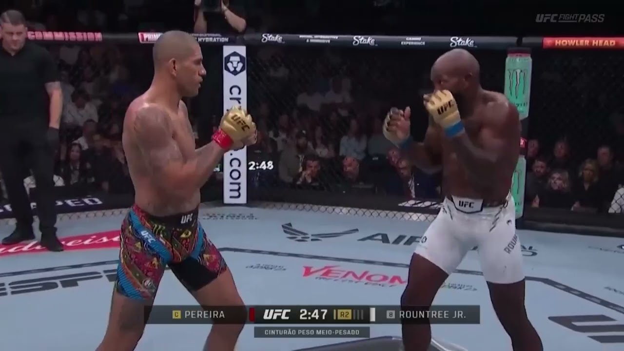 VIDEO DA LUTA - ALEX POATAN vs KHALIL ROUNTREE ( HIGHLIGHTS )