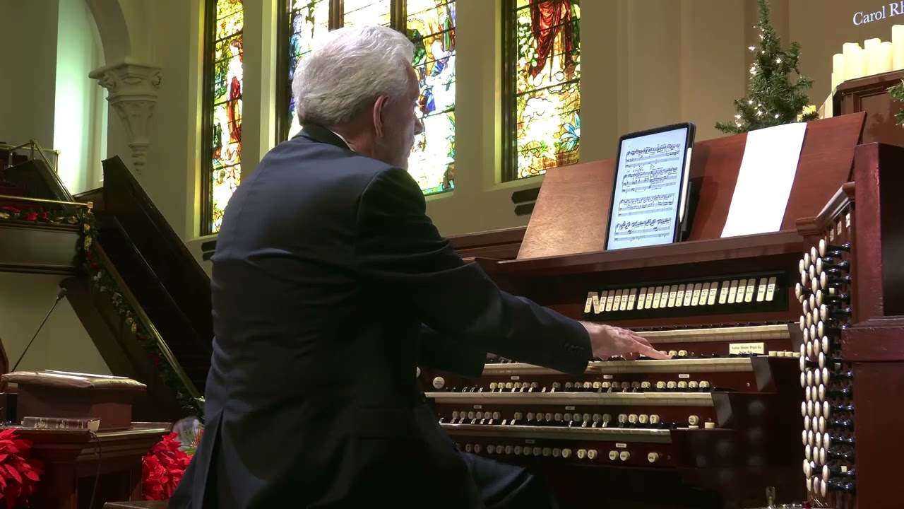 Prelude Carol Rhapsody Richard Purvis; FUMC Houston, 12/28/2025