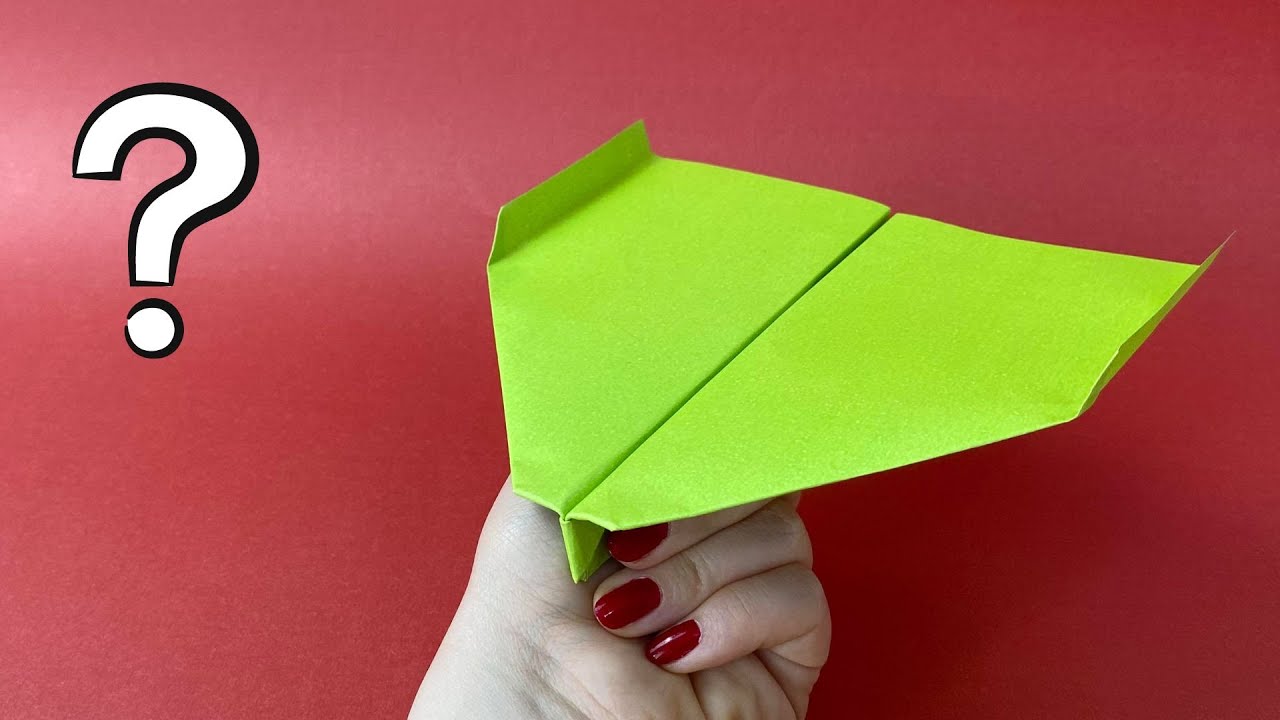 Wie baut man das beste Papierflugzeug der Welt? Guinness-Rekord 120 Meter