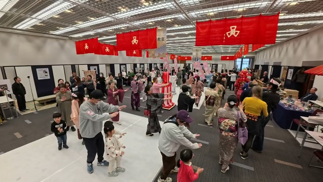「スシ食いねェ！」　第35回伝統の技と味「しながわ展」盆踊り（晴盆）７　2026年1月24日　大井町きゅりあんイベントホール