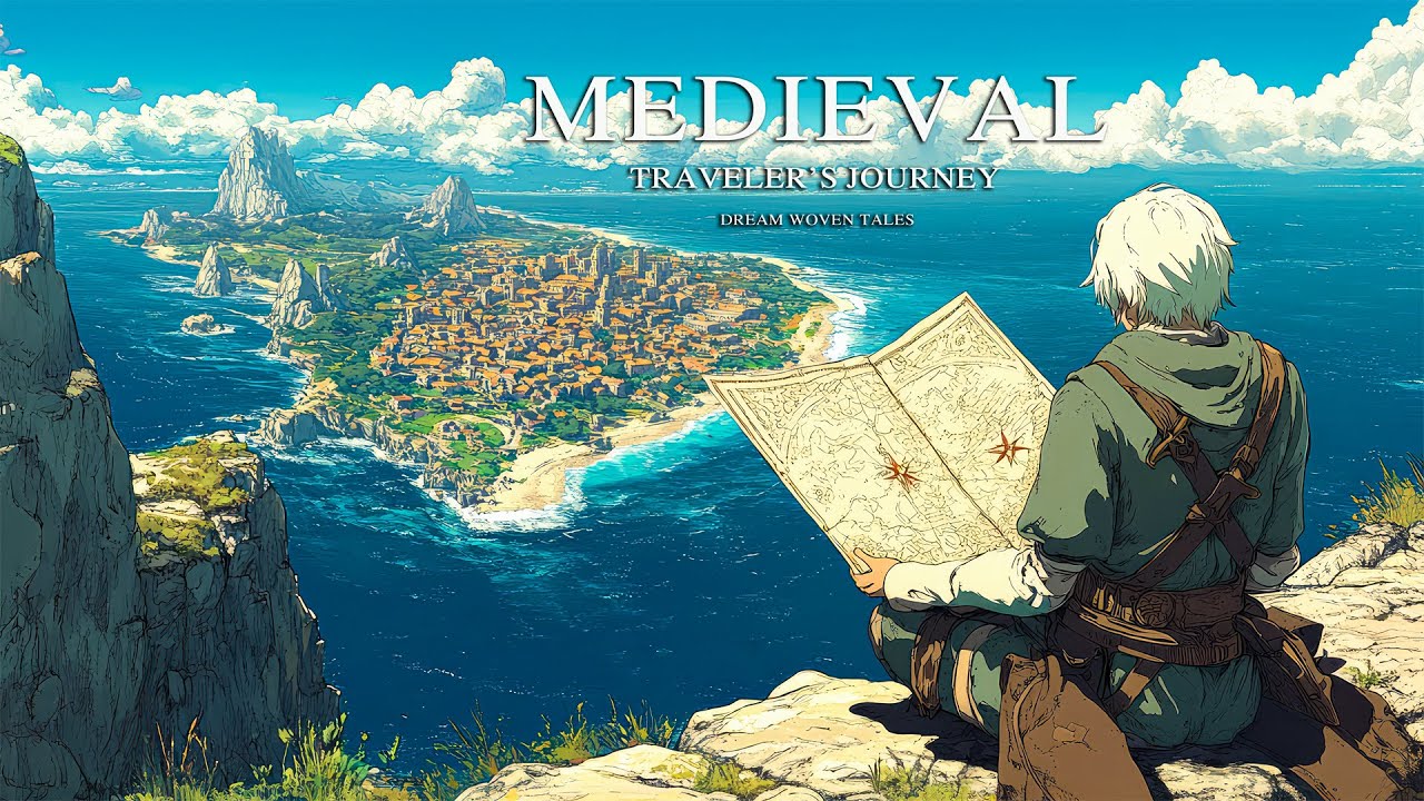 Fantasy Medieval Traveler's Journey | Medieval Celtic Music for Relaxation & Adventure