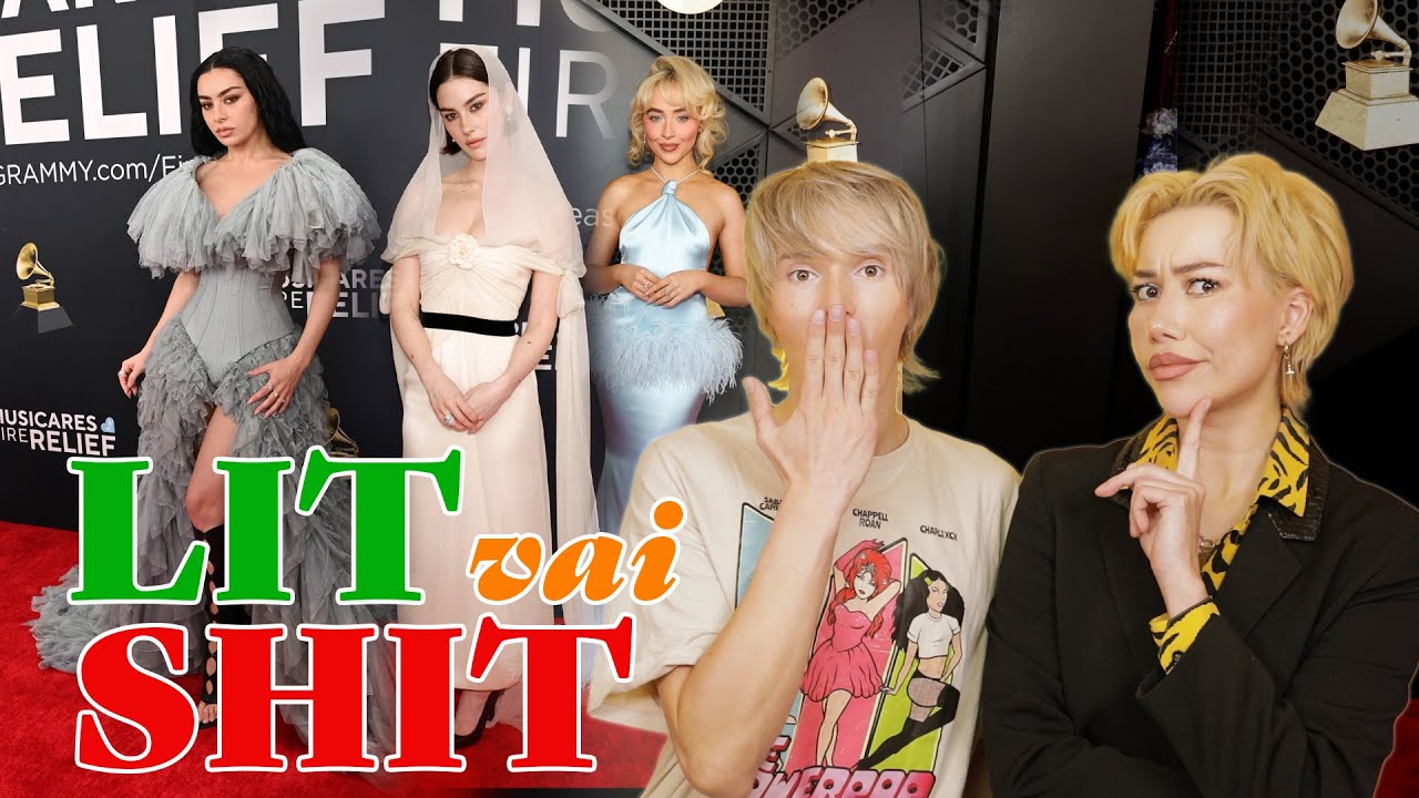 Arvostellaan GRAMMYS 2025 -asuja feat. Sergey Hilman ✨ LIT vai SH*T