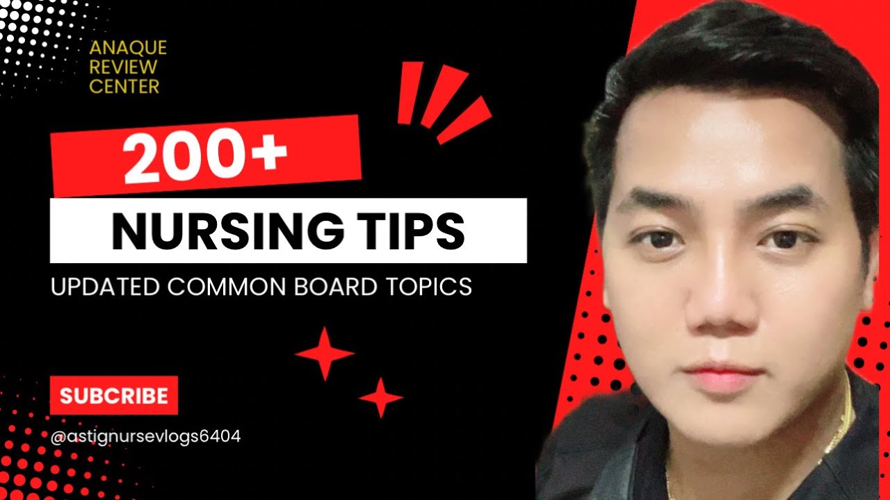 NURSING BOARD PABAON TIPS