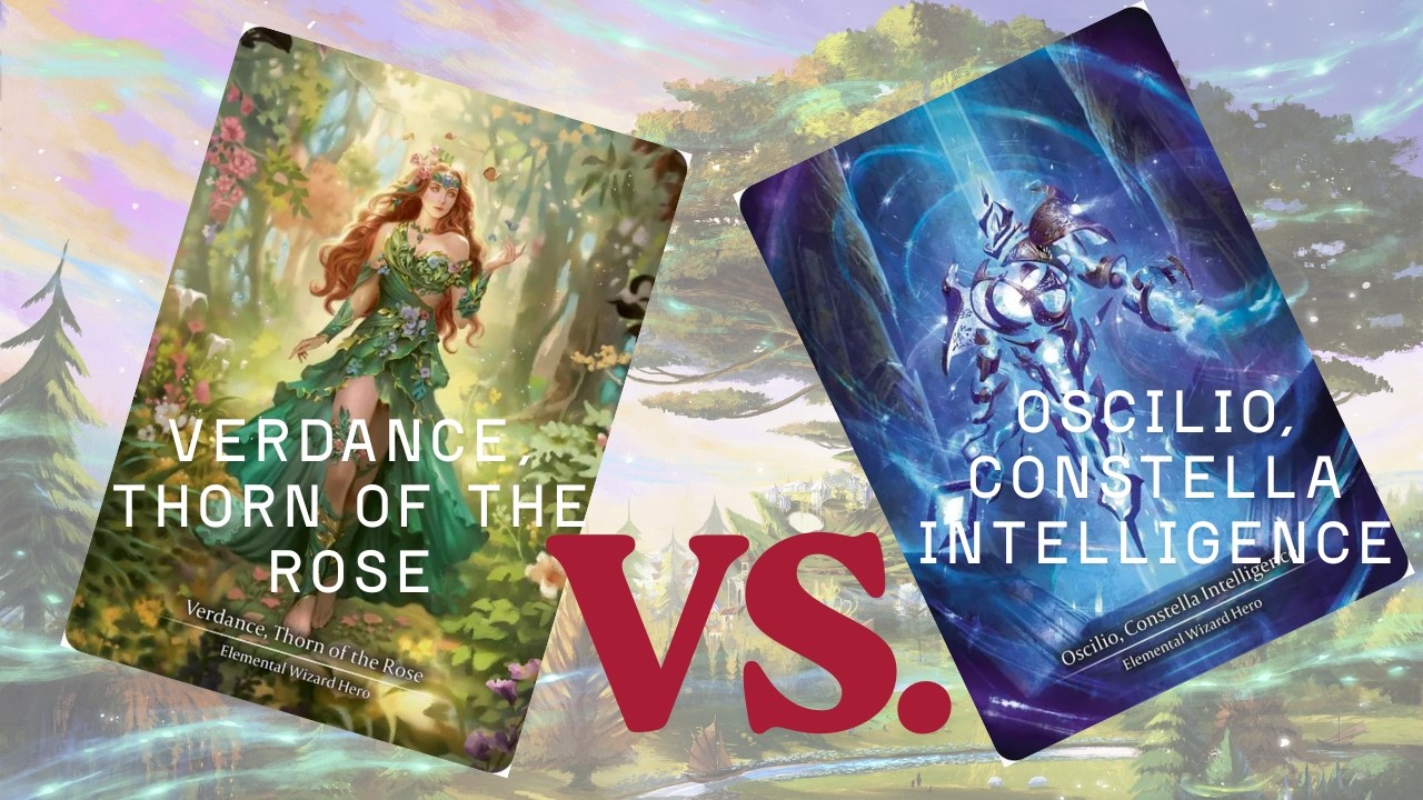Verdance, Thorn of the Rose v. Oscilio, Constella Intelligence. Classic Constructed. 24/02/26