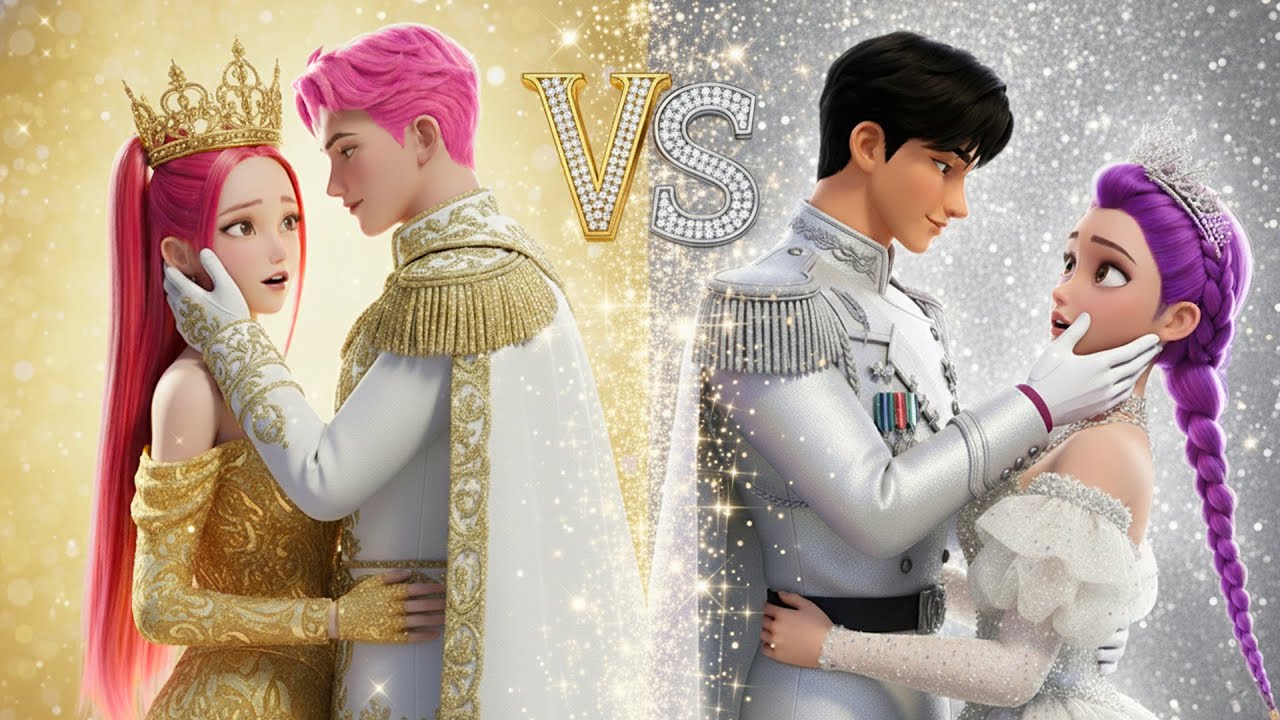 KPop Demon Hunters Makeover! Gold vs Silver Couple From Huntrix vs Saja Boys | SAJA Boys x Huntrix
