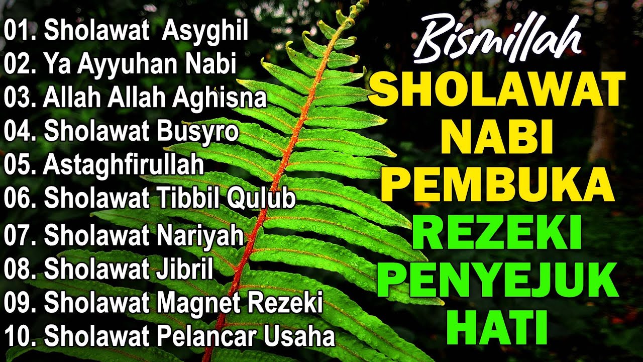 LAGU SHOLAWAT MERDU MENYENTUH HATI SPESIAL MALAM NISFU SYA'BAN 2026 | SHOLAWAT JIBRIL PENARIK REZEKI