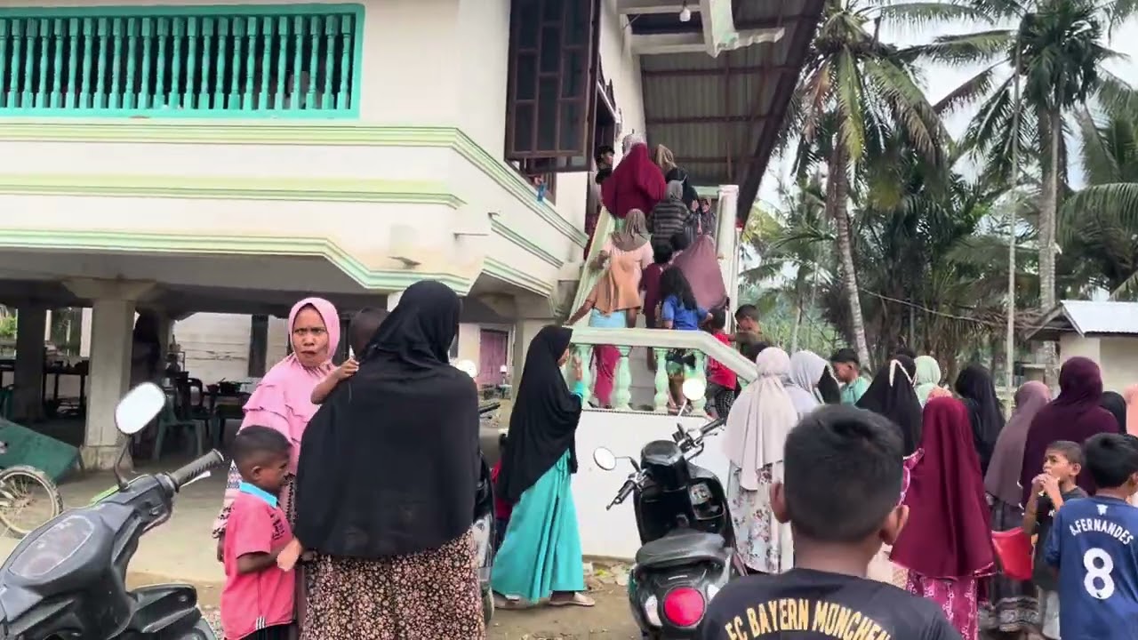 Antusias masyarakat gp lueng daneun