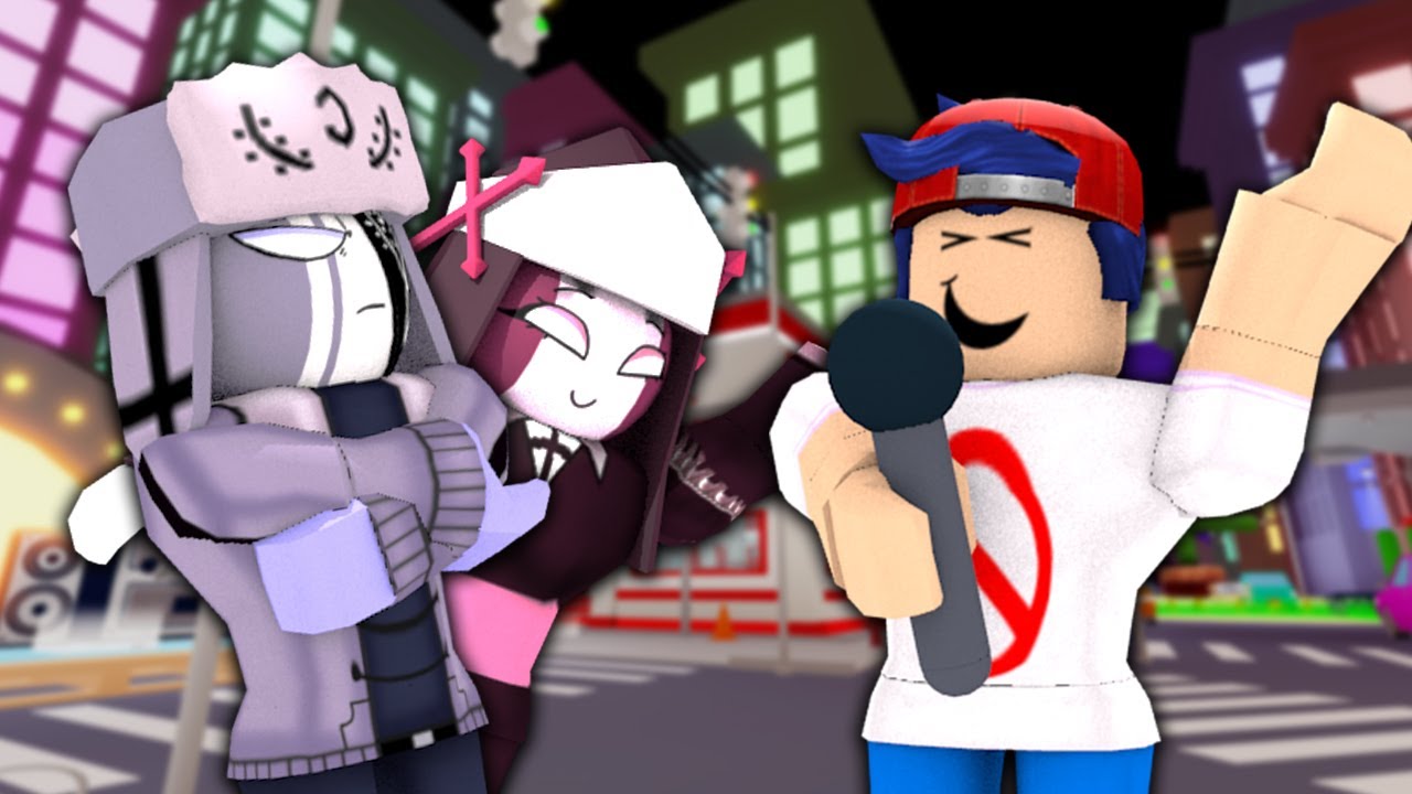 Если бы Рув и Сарв играли в Funky Friday (roblox)