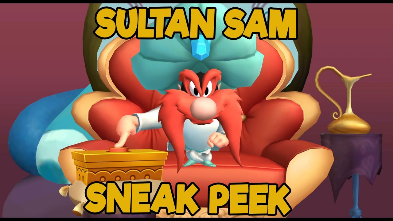 SULTAN SAM SNEAK PEEK AND INFO - LOONEY TUNES WORLD OF MAYHEM
