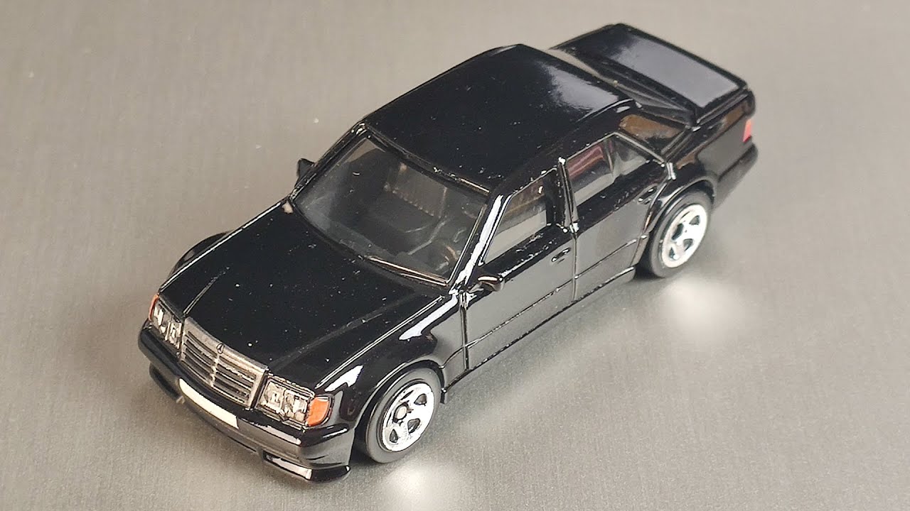 MERCEDES 500E BLACK HOT WHEELS ВАНОМАС МОДЕЛЬКИ