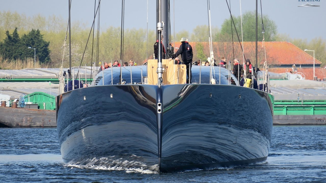Taming the Beast: Royal Huisman's 58m/ 190ft sloop Ngoni first sailing