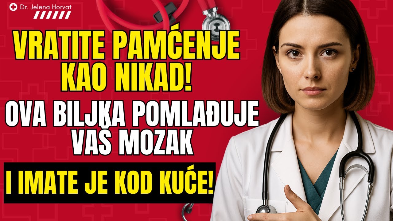 JAPANSKI LIJEČNIK: 4 moćne biljke za vraćanje pamćenja kao nikad prije! | Dr. Jelena Horvat