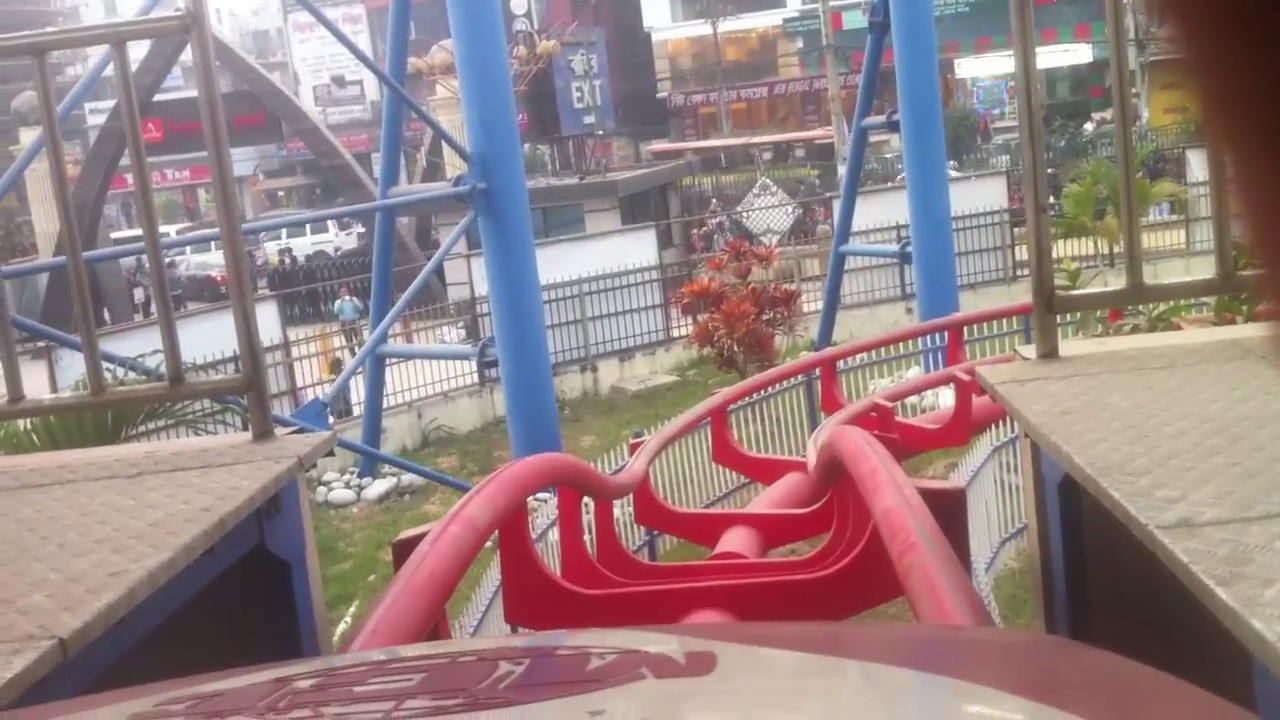 💀👽Jamuna future park Sky Scream Roller Coaster POV Premier Launched 😁😁
