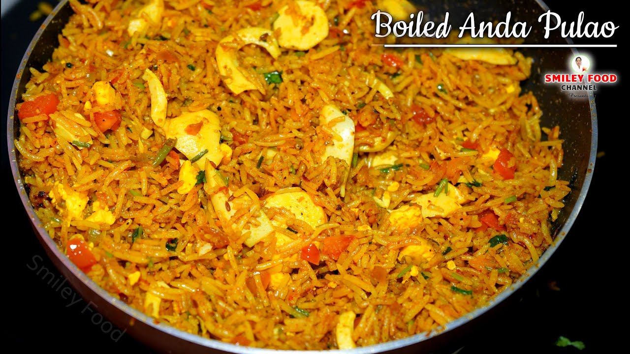 अंडा पुलाव जिसे आप के HUSBAND भी आसानी से बना लेगे | Boiled Egg Pulao | Street Food Egg Recipes