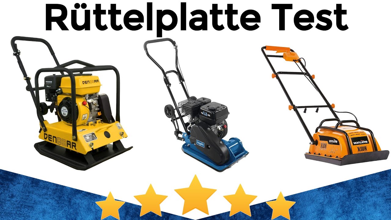 R&uuml;ttelplatte Test 2025 ✔️ Beste R&uuml;ttelplatten pr&auml;sentiert