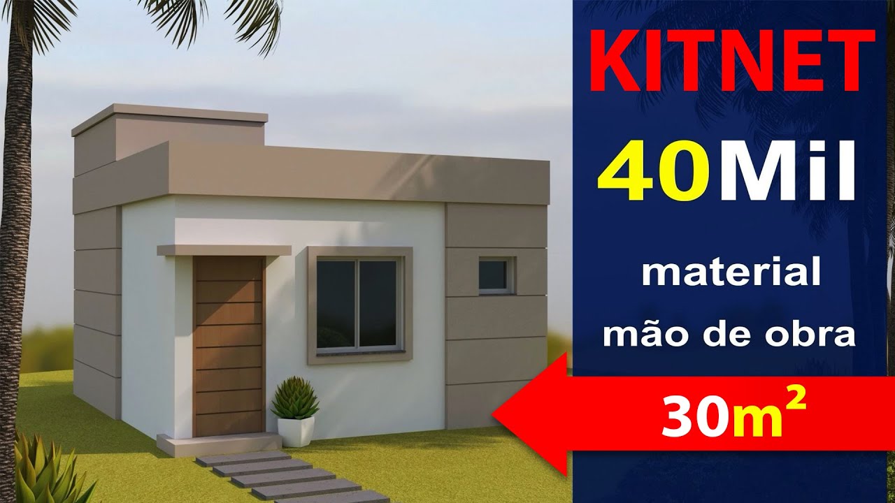 Como Fazer uma  KITNET PEQUENA  passo a passo