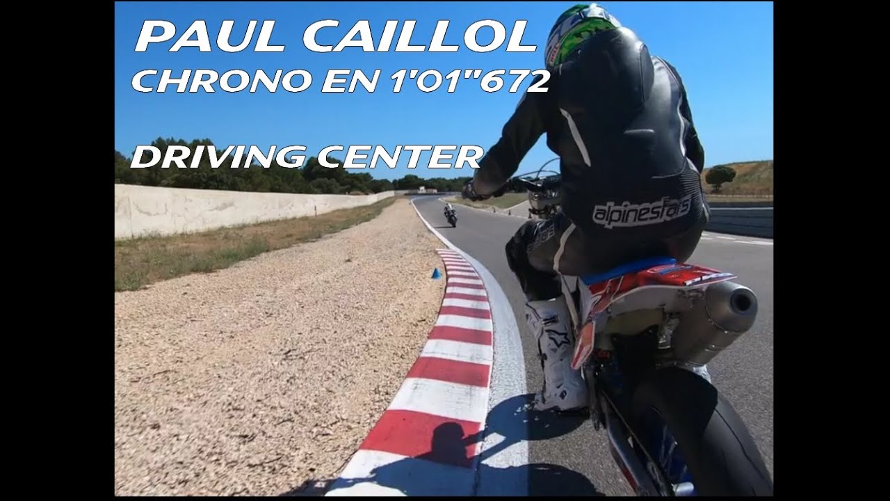 Paul CAILLOL record personnel au Driving Center le 18 juillet 2021 en réalisant un beau 1'01