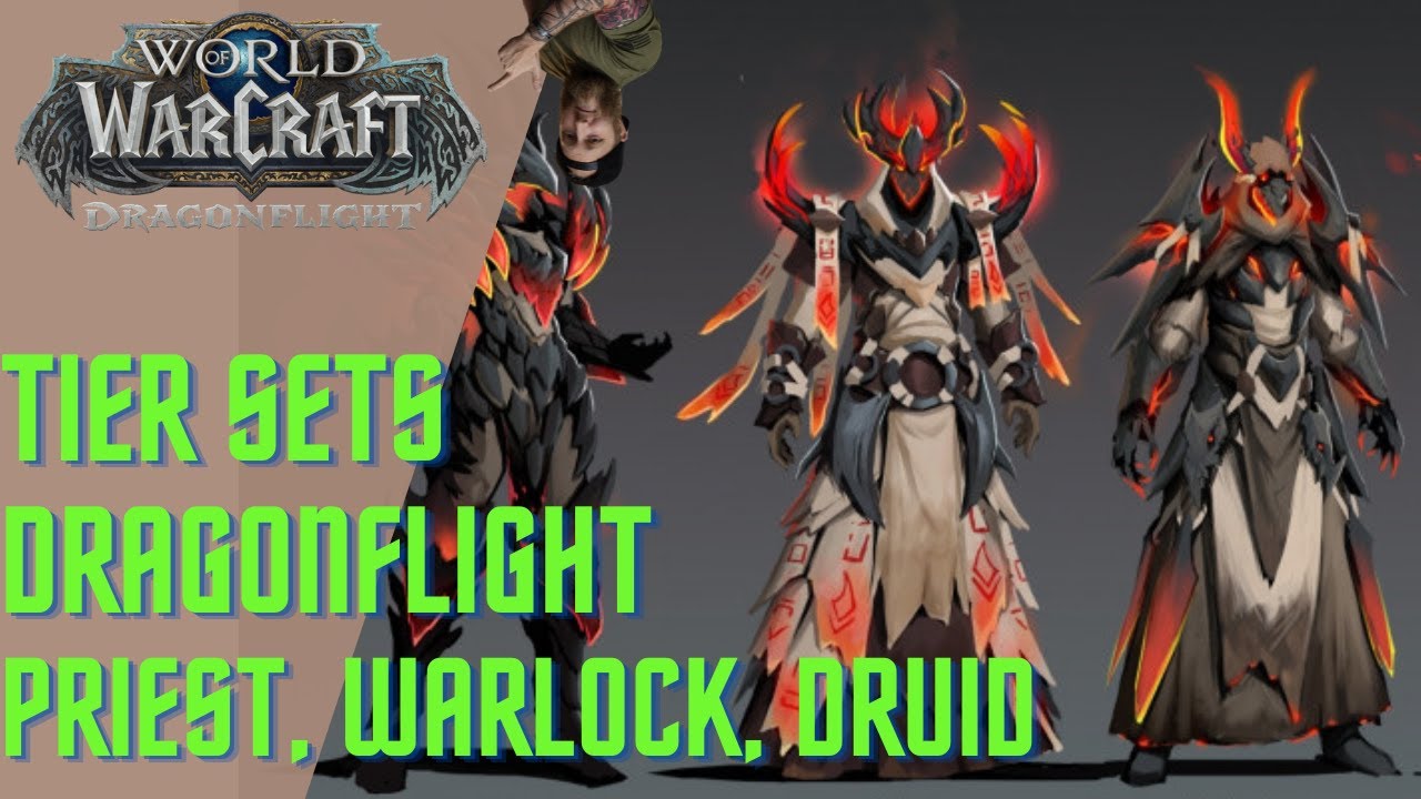 Dragonflight Alpha Tier Sets | Priest, Warlock, Druid | Concept Vs Alpha 10.0
