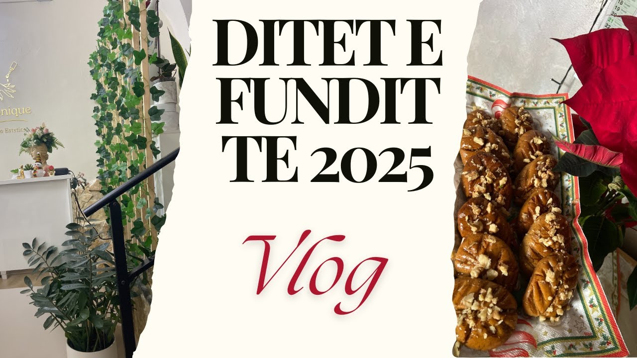 VLOG | Si shkuan Krishtlindjet tona te para si familje? Ditet e fundit te vitit 2025|