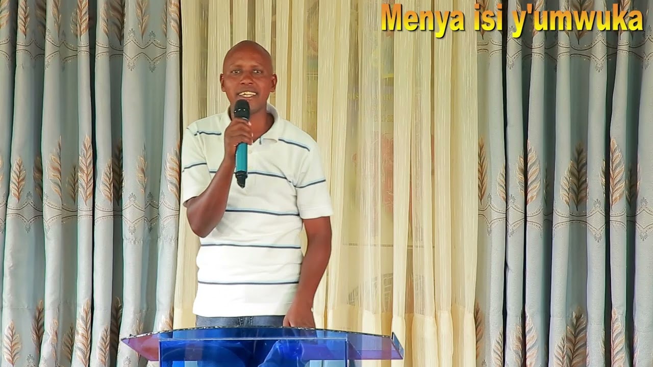Ev.Didace:Avuze ko m'ubyo ukora byose, ukwiriye kwisunga Imana ikukubera umuyobozi....
