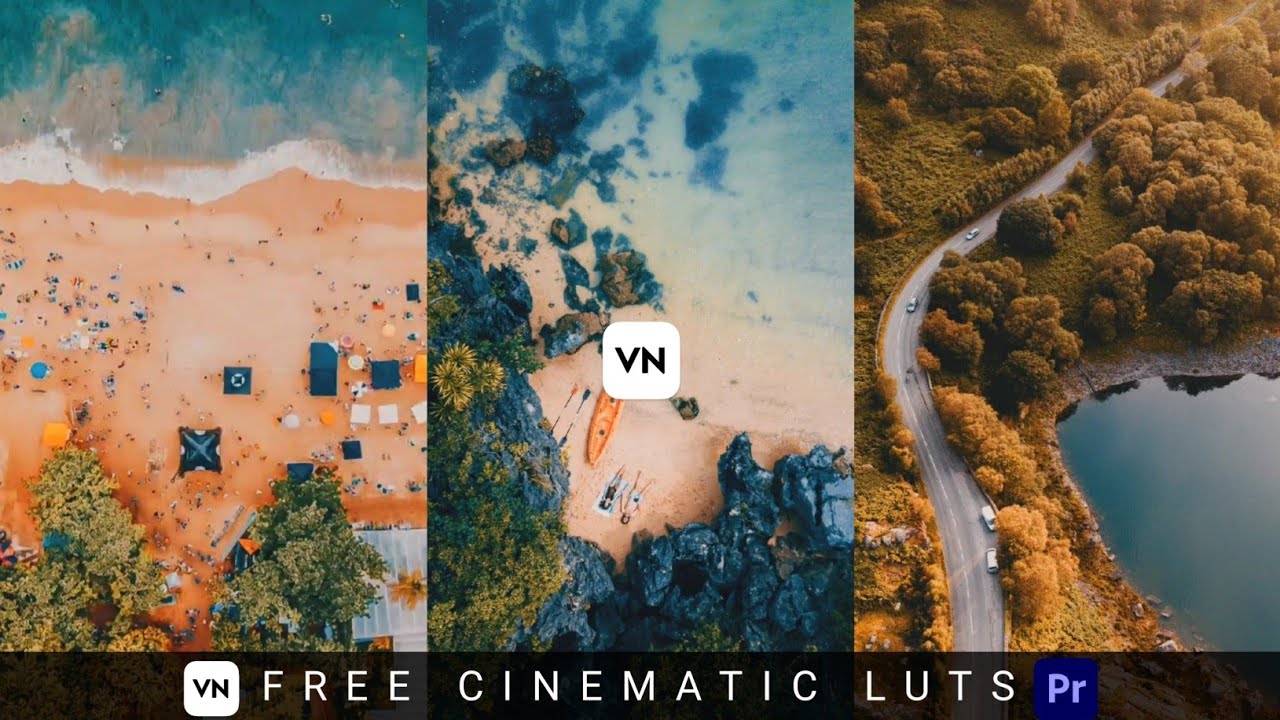 😱Free Cinematic Free Luts | VN Luts 😱 | Premiere Pro | Cinema |Colour Grading In Mobile (VN Editor)