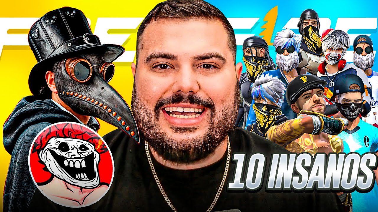 PLAG444 SORPRENDE A L-TEMU 😱 JUGANDO 1 VS 10 👹 VOLVIO LA  LEYENDA DEL FREE FIRE ?? 👹🔥