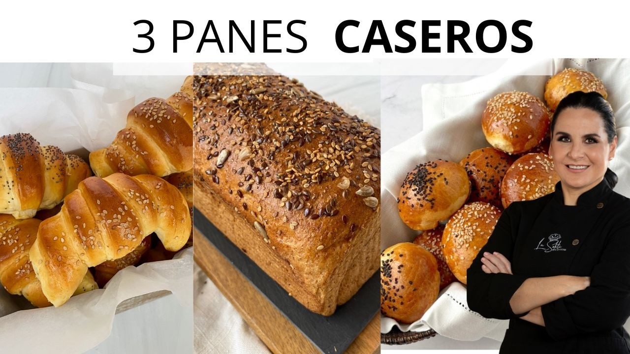 "Prepara Estos 3 Panes Caseros en Casa ¡Son Irresistibles! 🏡🍞"