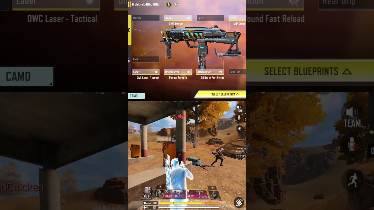 MSMC best Gunsmith for BR #music #pcgames #codm #callofduty #onlinegaming #callofdutymobile