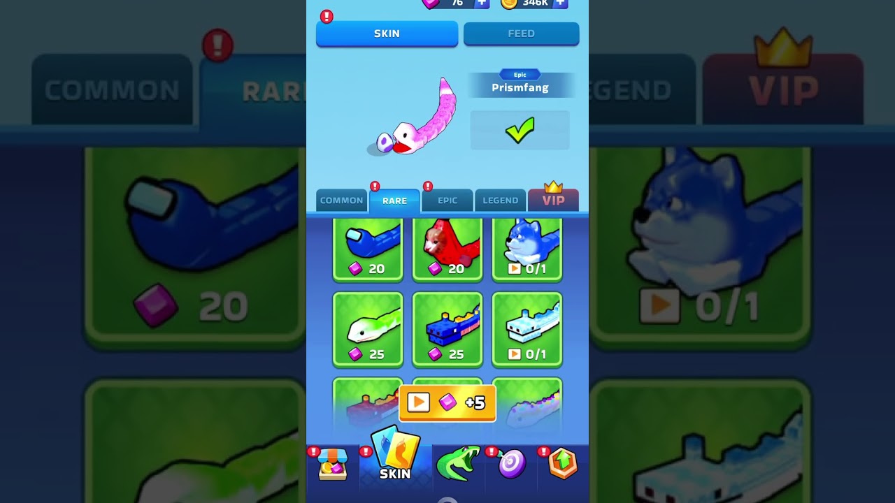 Snake clash (mobile game)
