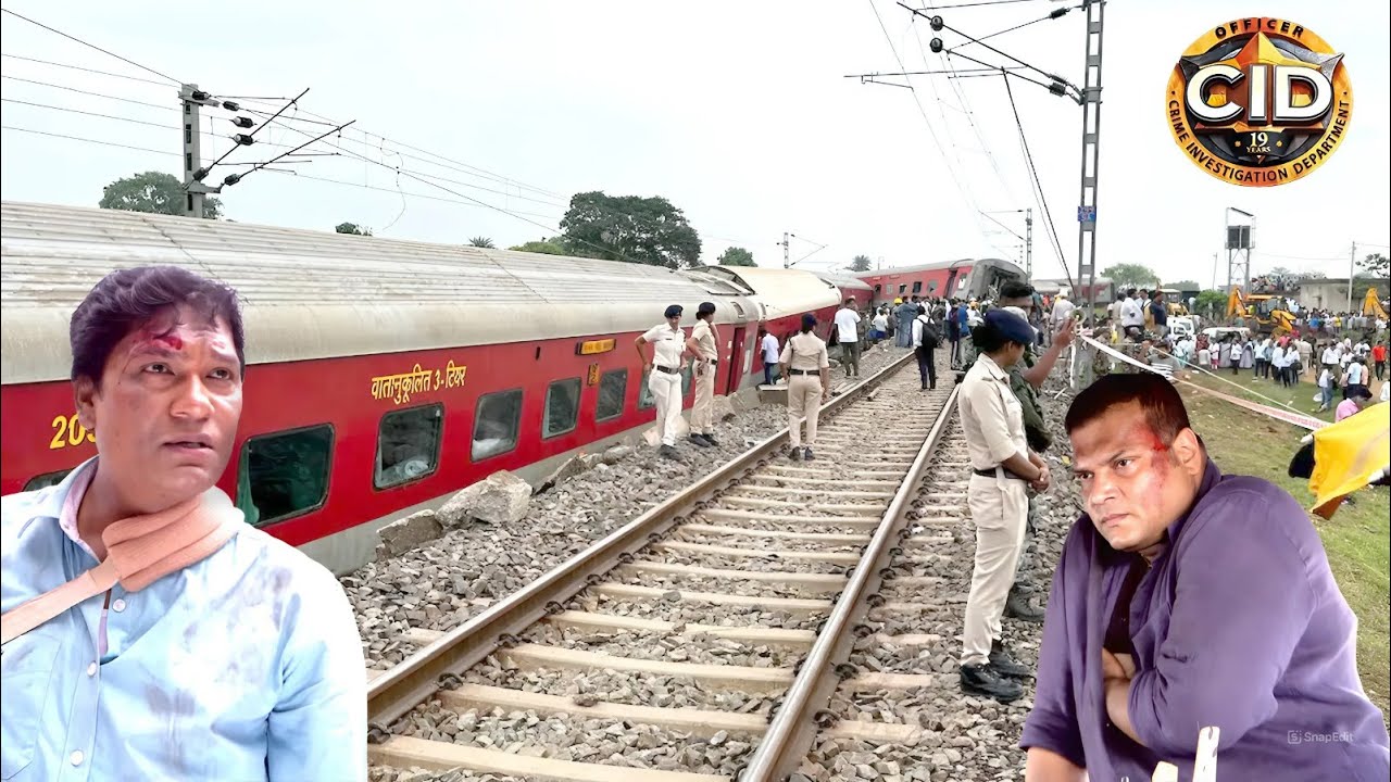 Daya and Abhijeet injured, Howrah Mumbai Mail derails in Chakradharpur, Jharkhand | Best Episode CID