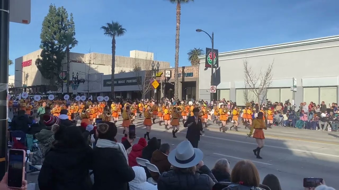 Kyoto Tachibana SHS Green Band Rose Parade 2025