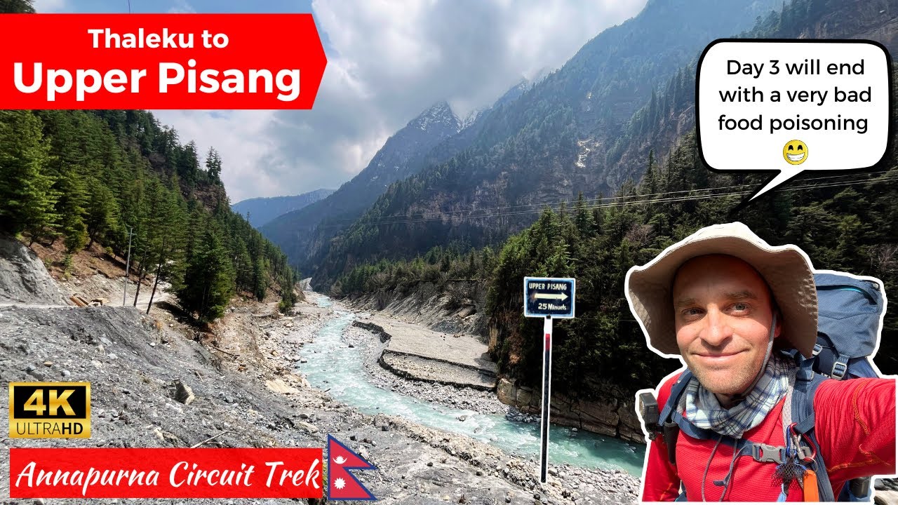 🥾 DAY 3 - Thaleku to Upper Pisang 🏔️ Annapurna Circuit Trek🇳🇵NEPAL