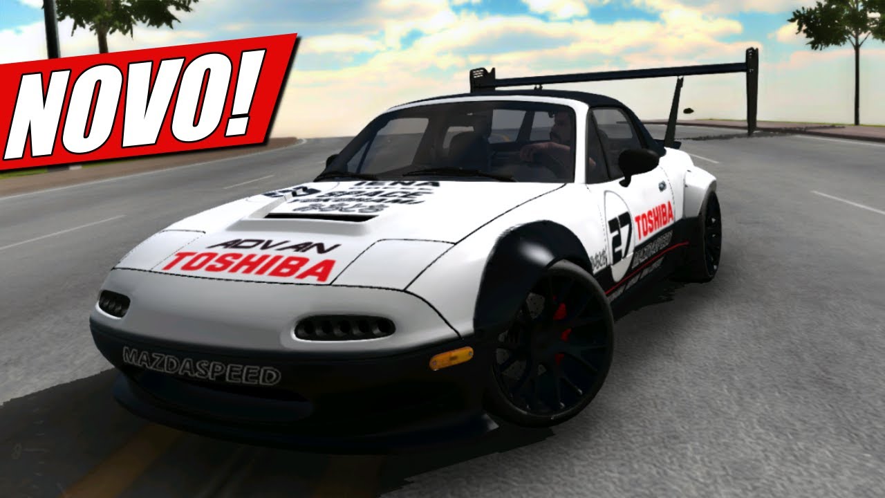 TUNANDO O NOVO MAZDA MIATA! Car Parking Multiplayer