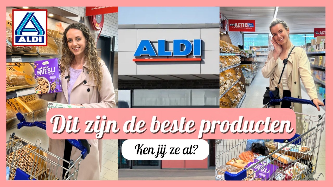 ALDI: Dit zijn onze FAVORIETE PRODUCTEN 🛒🫐 - Weekboodschappen 🍞🥑 - Travelling Sisters